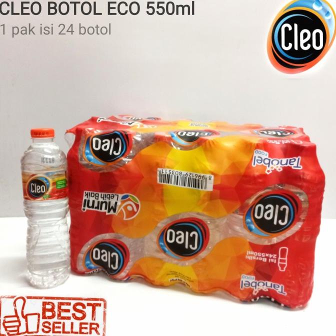 Jual Cleo Botol 550ml Air Mineral Eco Pak 24 Botol 550 Ml Shopee Indonesia 2185