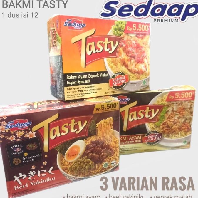 Jual Mie Sedaap Tasty Bakmi Ayam Sedap Premium Shopee Indonesia