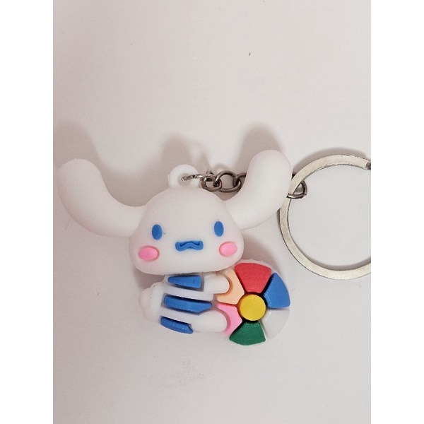 Jual Lovely Gantungan Kunci Cinnamoroll Summer Sanrio Rubber Murah