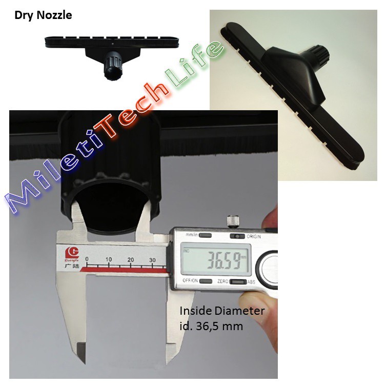 Jual Spare Part Vacuum Cleaner Dry Nozzle Id36 For Vacuum 30L 60L