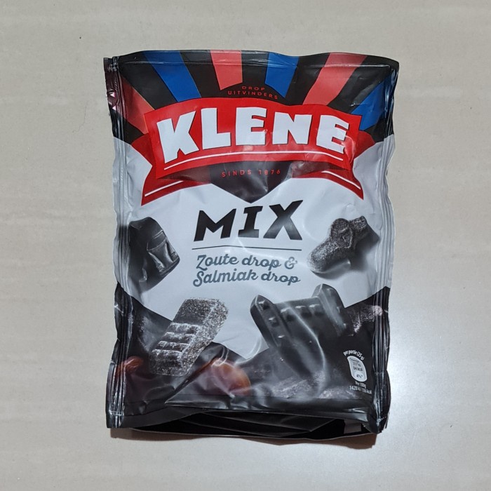 Jual Permen Klene Zoute & Salmiak Mix Drop Licorice 300 gram Shopee Indonesia