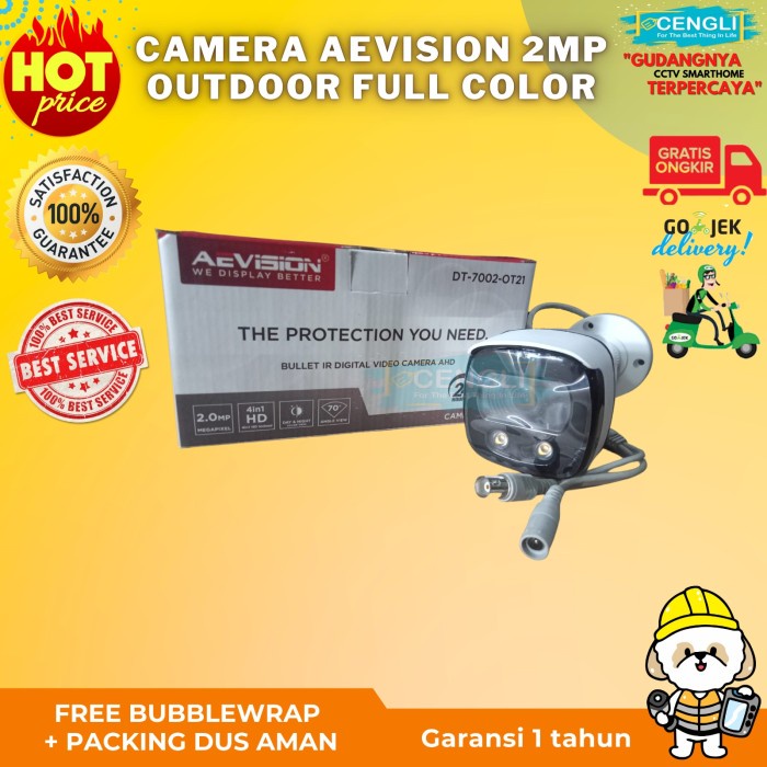 Jual Techma Kamera Cctv Outdoor Full Color Tcm A1620Fc 2Mp Colorvu ...