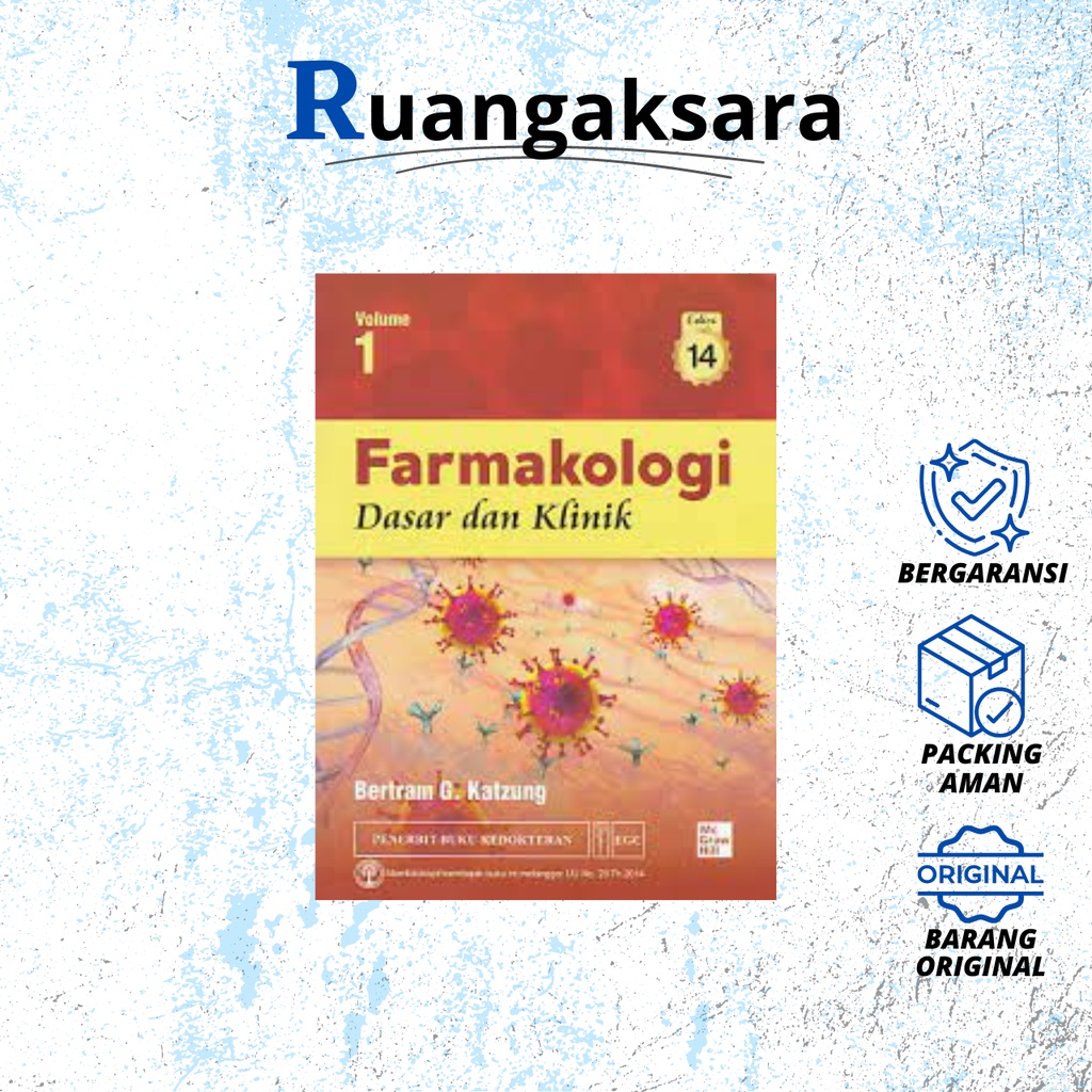 Jual Farmakologi Dasar & Klinik, Ed.14, Vol.1 | Shopee Indonesia