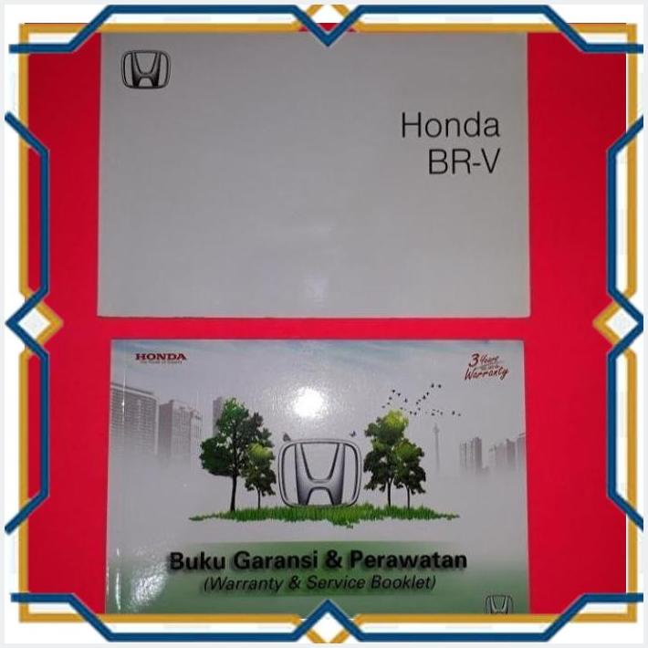 Jual BUKU PETUNJUK PEDOMAN PEMILIK OWNERS MANUAL BOOK HONDA BRV BRV