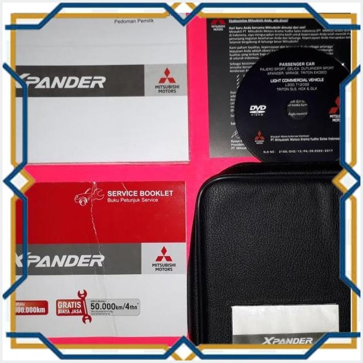 Jual BUKU MANUAL PEDOMAN PEMILIK PETUNJUK MANUAL BOOK XPANDER FULLSET