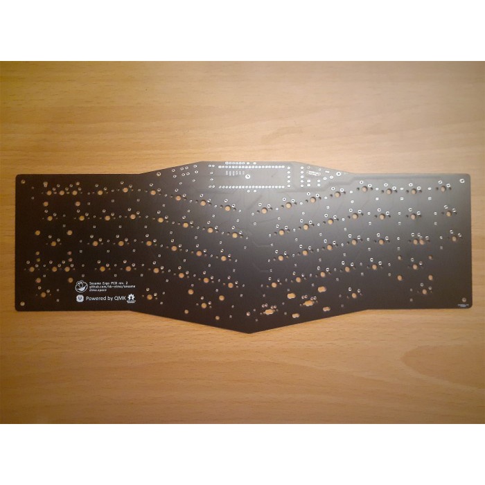 Jual Sesame pcb through hole ergo keyboard usb c not alice arisu lily ...