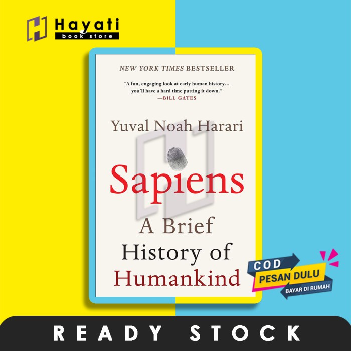 Jual Sapiens: A Brief History Of Humankind By Yuval Noah Harari -2701 ...