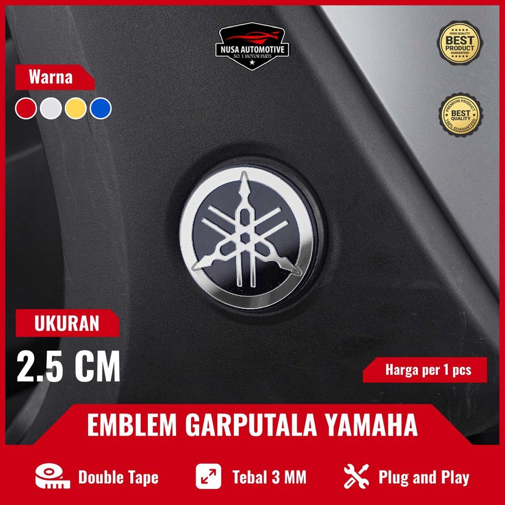 Jual Logo Yamaha Ukuran Cm Dan Cm Emblem Timbul Logo Garputala