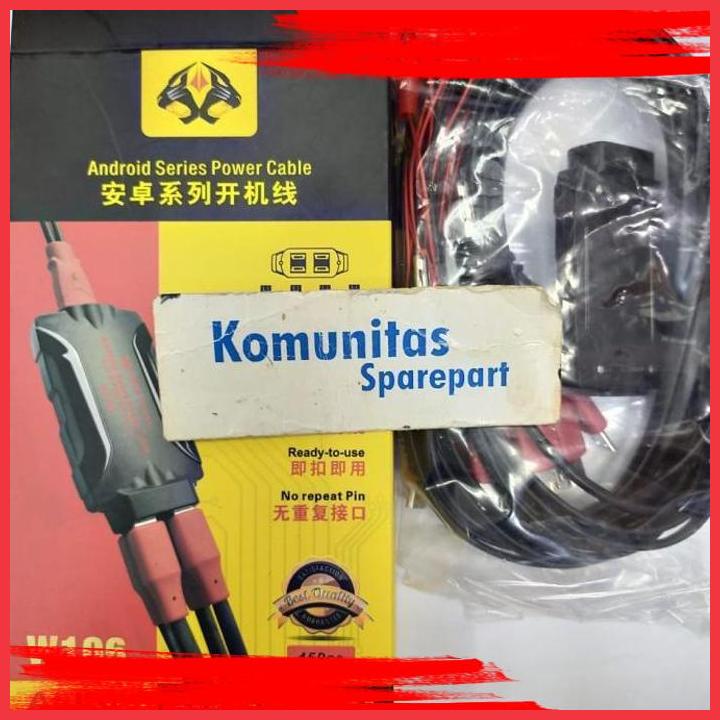Jual (ics) kabel power supply series android oss team w106 all in 1 ...