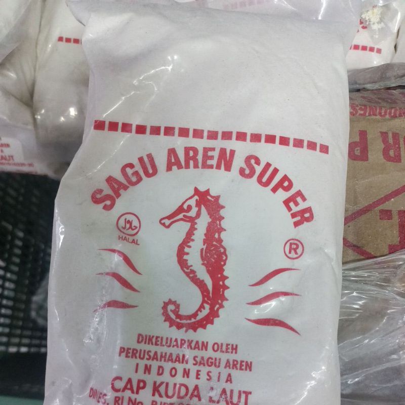 Jual SAGU AREN CAP KUDA LAUT KEMASAN 500 GR 1 BKS Shopee Indonesia