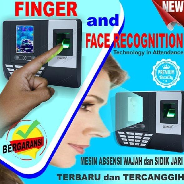 Jual Mesin Absensi Absen Muka Wajah Face Recognition Sidik Jari