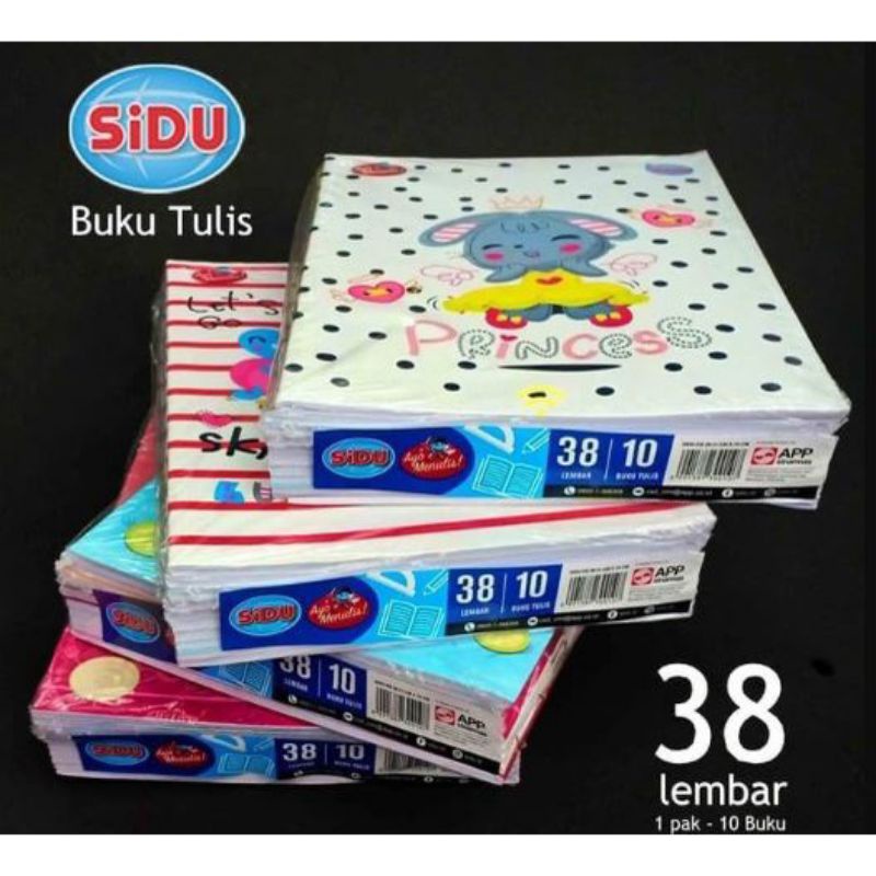 Jual Buku Tulis Sinar Dunia 38 Lembar ( 1Pak/10Buku ) | Shopee Indonesia