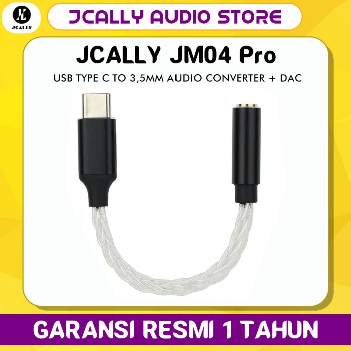 Jual Jcally Jm Pro Hires Dac Realtek Alc Usb Type C To Jack Mm