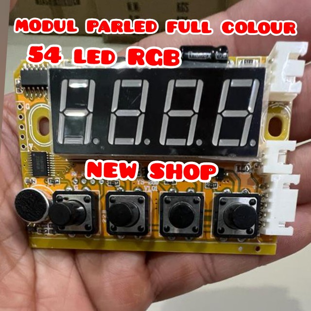 Jual modul lampu parled full colour 54 led rgb modul parled Murah ...