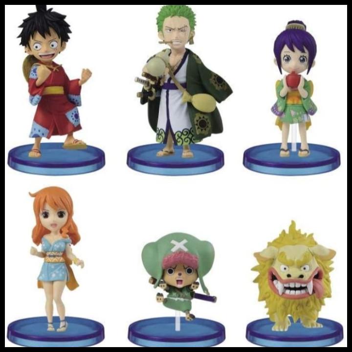 Jual Wcf One Piece Wano Kingdom Version Figure Set Shopee Indonesia