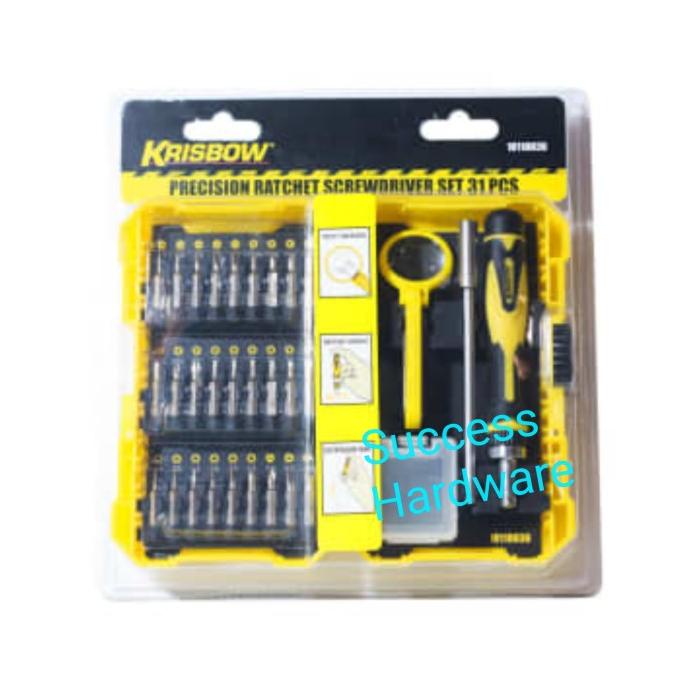 Jual Krisbow Set Obeng Presisi Ratchet Pcs Precision Ratchet