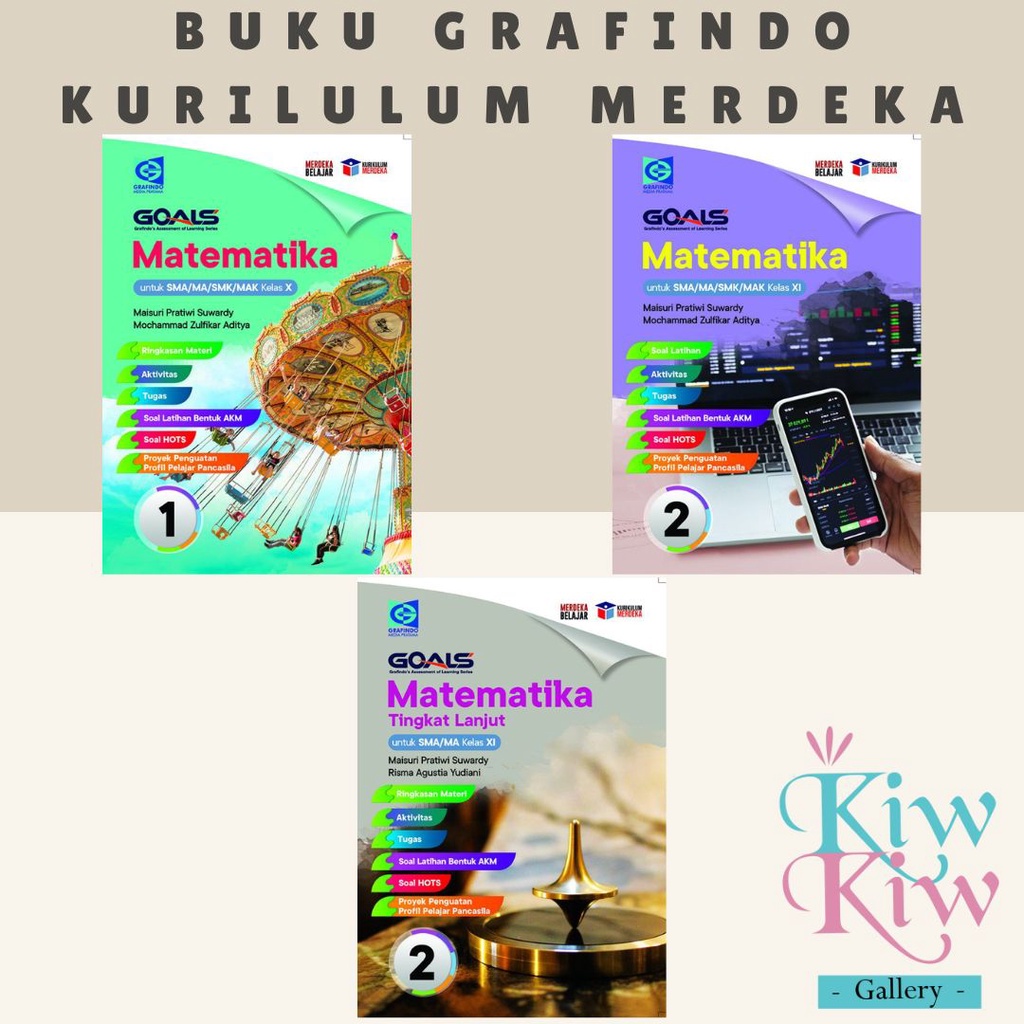 Jual Buku GOALS Matematika Kelas 10, 11, 12 SMA/MA Kurikulum Merdeka ...