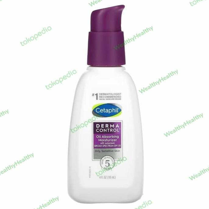 Jual CETAPHIL DERMACONTROL OIL ABSORBING MOISTURIZER WITH SPF 30 118 ML ...