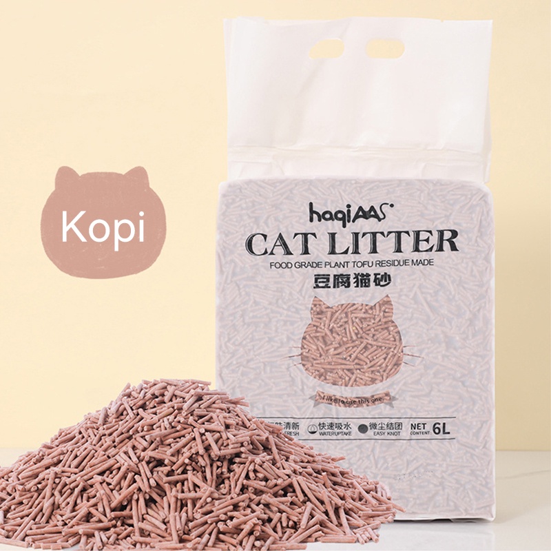 Jual Master Tofu Soya Cat Litter Pasir Gumpal Kucing 6 Litter | Shopee ...