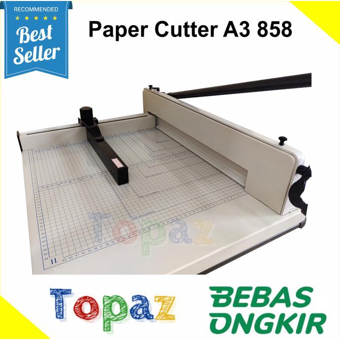 Jual Mesin Thick Layer Paper Cutter A3 858 Alat Pemotong Kertas 1 Rim