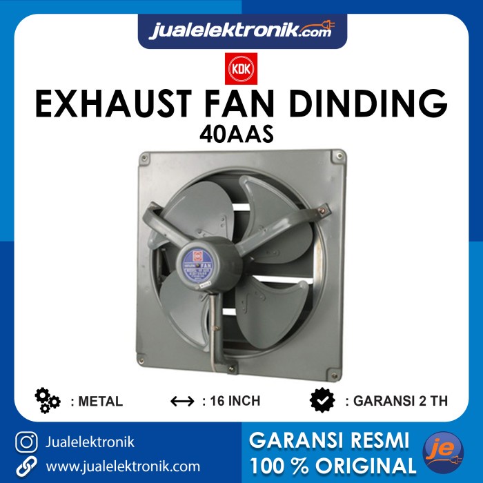 Jual KDK Exhaust Fan Dinding 16 inch 40AAS Shopee Indonesia