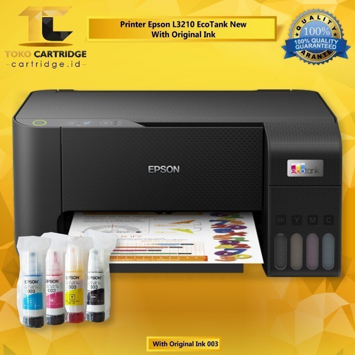 Jual Printer Epson L3210 L 3210 L 3210 Pengganti L3110 Print Scan Copy Ori Shopee Indonesia 7532