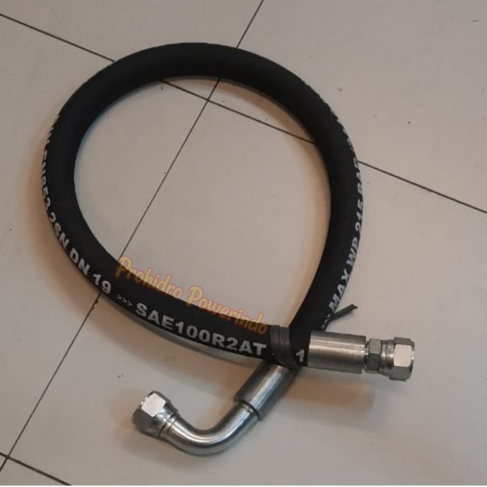 Jual Hose Hydraulic Selang Hidrolik 1/2" X R1 X 1000Mm X NjNj90