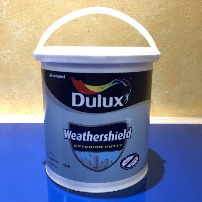 Jual DULUX WEATHERSHIELD PUTTY / PLAMIR DULUX EXTERIOR GALON 3,5KG