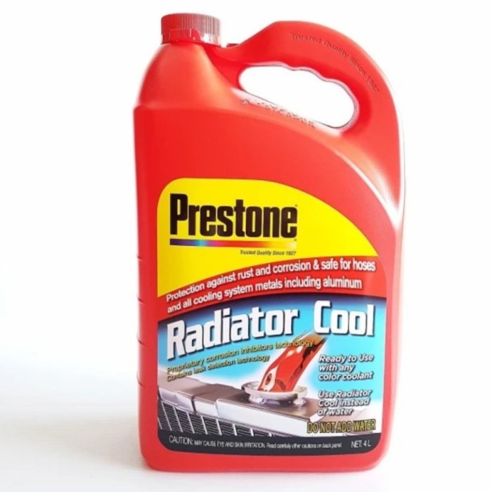 Jual Bestseller Air Radiator / Coolant Merah 4000Ml / 4 Liter Merk ...
