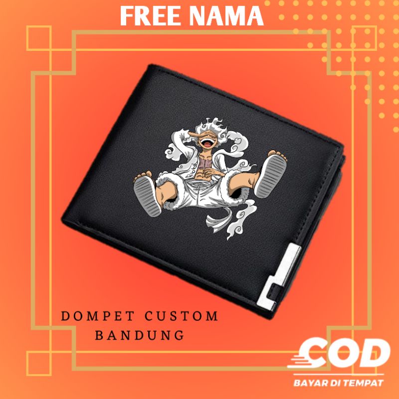 Jual (BISA COD) DOMPET WALLET PRIA ANIME ONE PIECE GEAR 5 MONKEY D ...