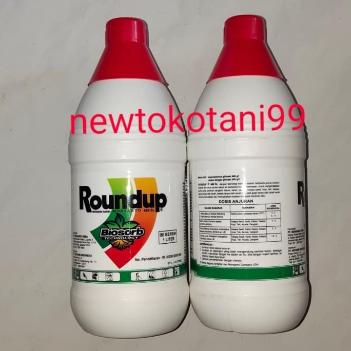 Jual Herbisida Roundup 1 Liter Racun Rumput Glifosat Mati Sampai