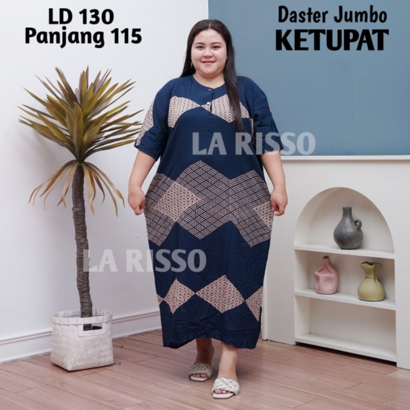 Jual Daster Jumbo Ld 130 Model Terbaru Bahan Rayon Busui Dengan Kancing ...