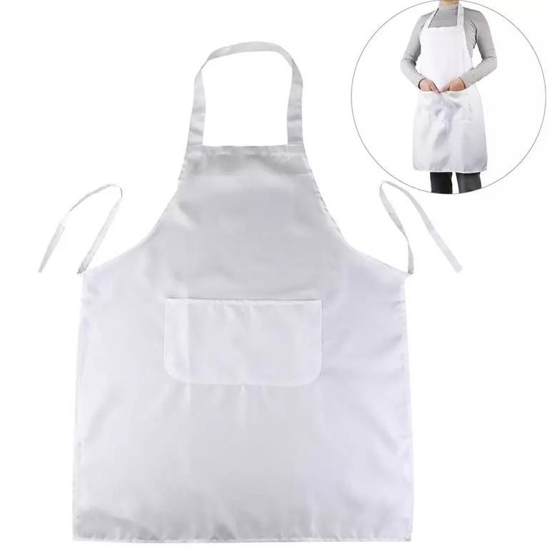 Jual Viral Celemek/Apron/Restoran/Koki/Masak/ Celemek Polos New ...