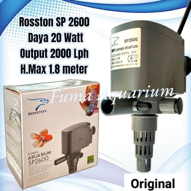 Jual Diskon Pompa Power Head Rosston Sp Mesin Filter Celup