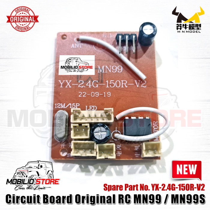 RC Car ESC Receiver Board - Aluminum Heat Sink, Lightweight 28g For Wltoys 144002 1/14 Scale Models