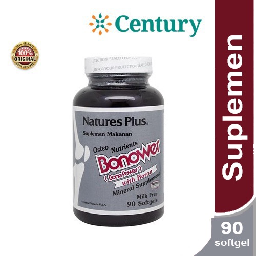 Jual Natures Plus Bonower 90 Softgels/kalsium/Vitamin D/Boron/Suplemen