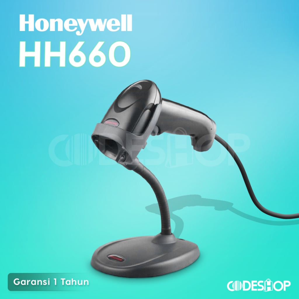 Jual Scanner Honeywell HH660 2D Imager Scan Barcode 2 Dimensi with ...