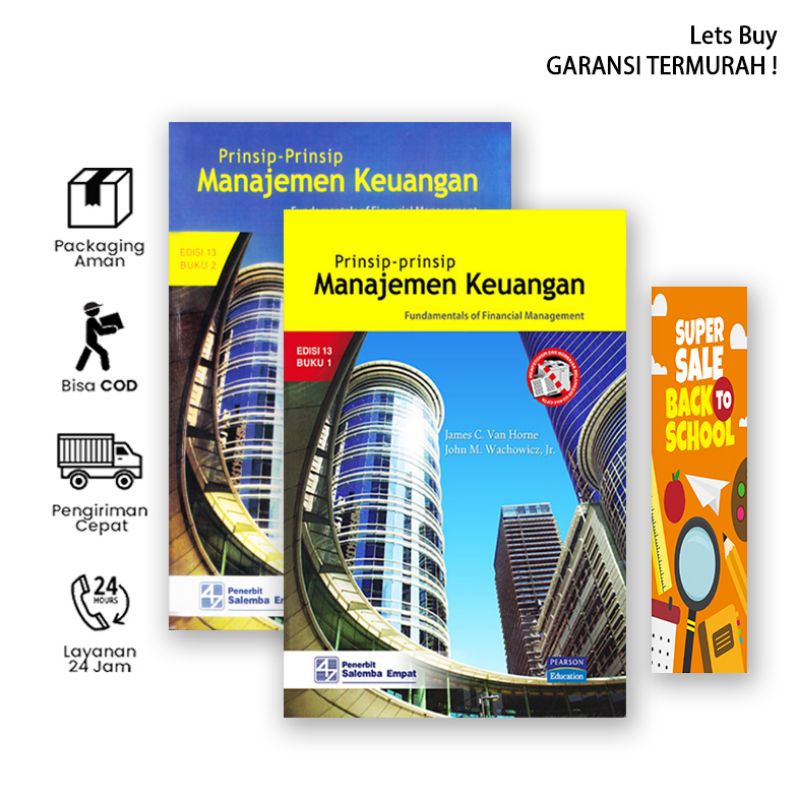 Jual PAKET Prinsip Prinsip Manajemen Keuangan Buku 1 Dan Buku 2 Edisi