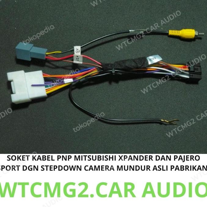 Jual Kabel Soket Pnp Android Mitsubishi Xpander Pajero Dgn Step Down