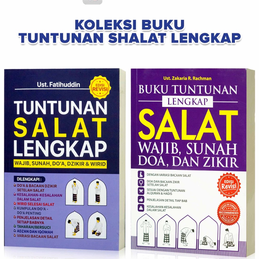 Jual (Z- 13☀O] Buku Tuntunan Lengkap Salat Wajib Sunah Doa Dan Zikir ...