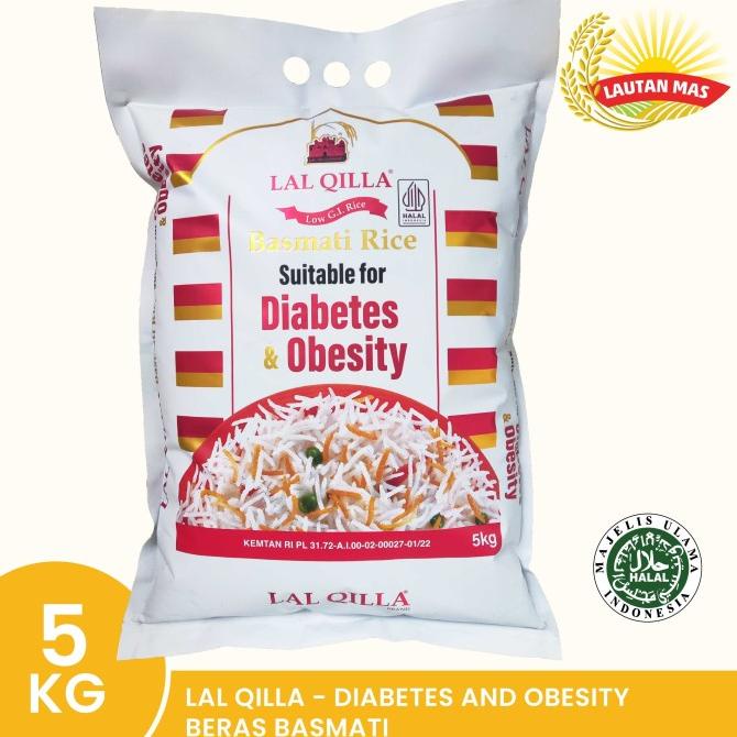 Jual Lal Qilla Diabetes Beras Basmati 5KG Shopee Indonesia
