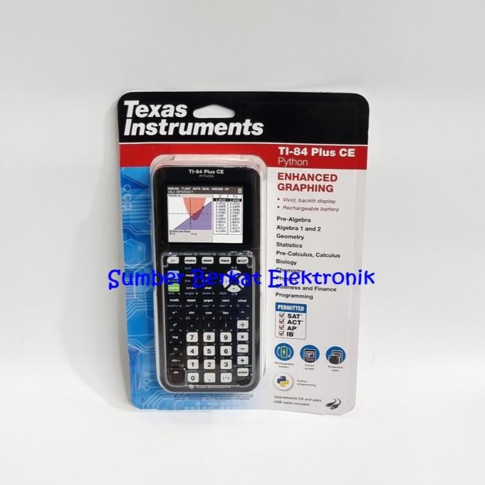 Jual Calculator Kuliah/Sekolah Texas Instruments Ti-84 Plus Ce Graphing ...