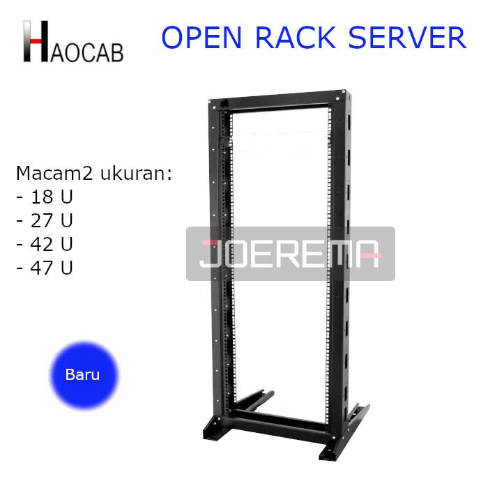 Jual Open Rack Server Haocab 18U, 27 U, 42 U, 47 U | Shopee Indonesia