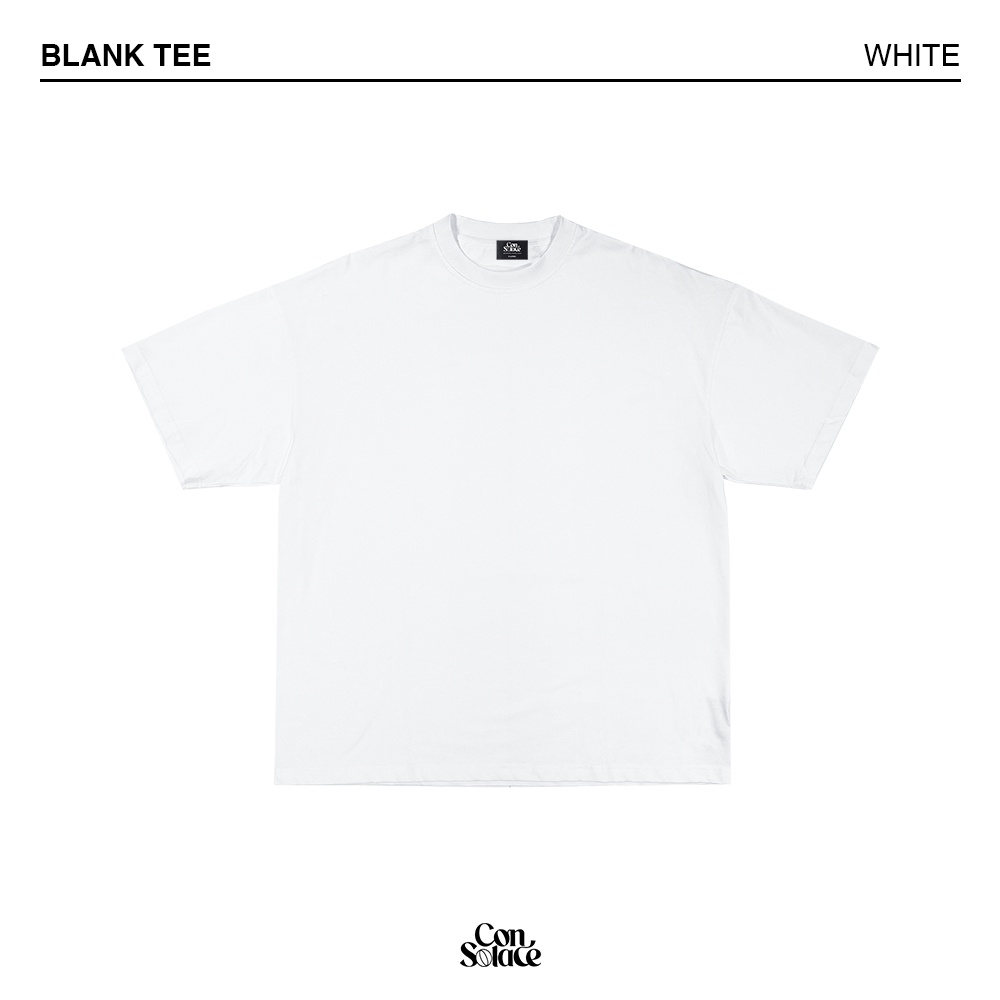 Jual Heavyweight 16s Boxy T Shirt Blank - White | Shopee Indonesia