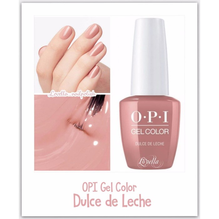 Jual Opi Gel Color Dulce De Leche Opi Original Opi Nail Polish Shopee Indonesia