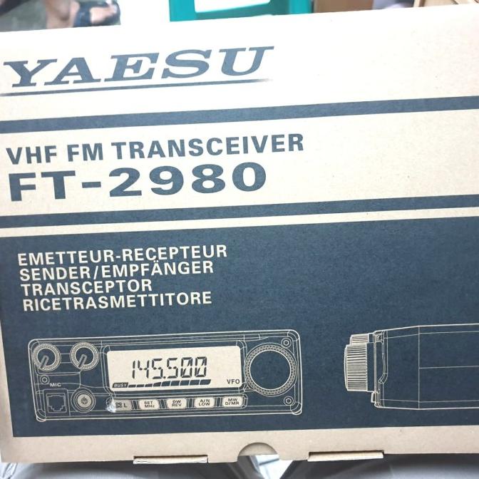 Jual Radio Rig Yaesu Ft Vhf Pengganti Yaesu Ft R Shopee