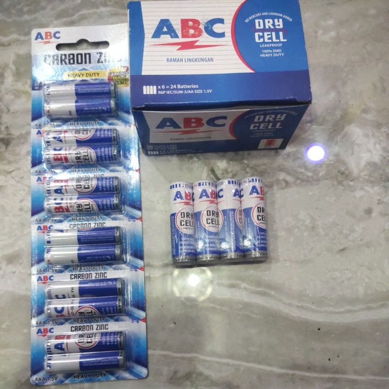 Jual Baterai Abc Biru (4pcs) | Shopee Indonesia