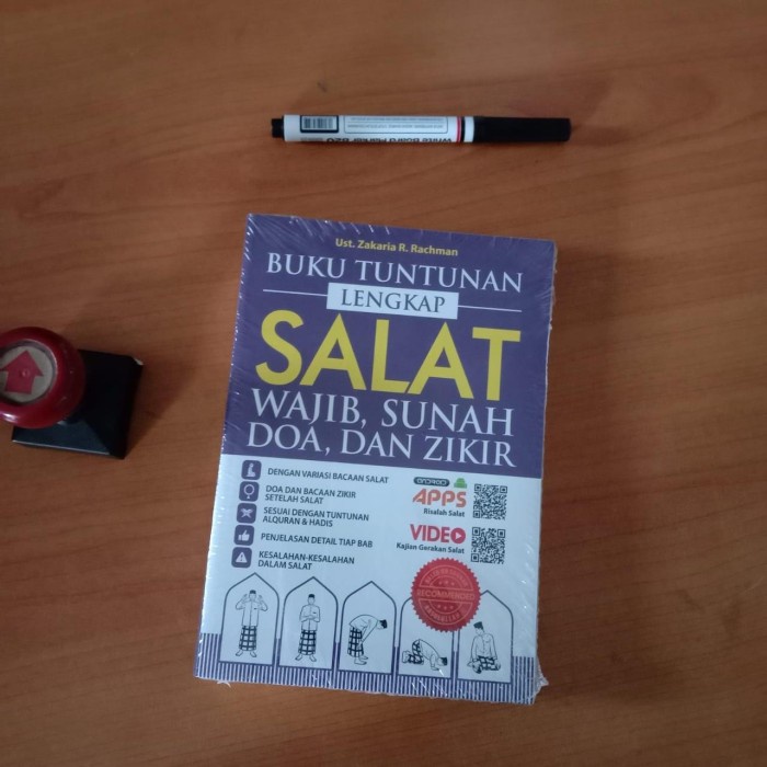 Jual BUKU TUNTUNAN LENGKAP SALAT WAJIB, SUNAH, DOA DAN ZIKIR | Shopee ...