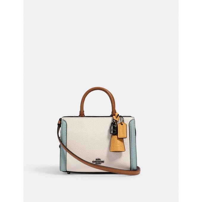 Jual COACH MICRO ZOE CROSSBODY IN COLOR BLOACK | Shopee Indonesia