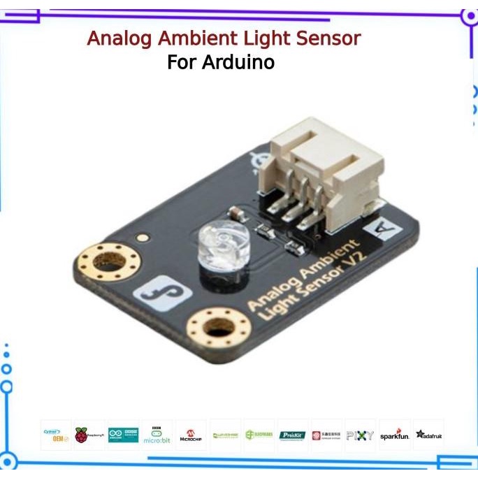 Jual DFRobot Gravity: Analog Ambient Light Sensor For Arduino | Shopee ...